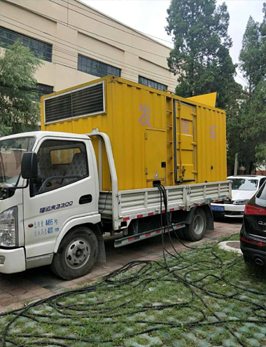 江阴发电车出租-柴油发电机组排烟系统设计要求及其考虑因素